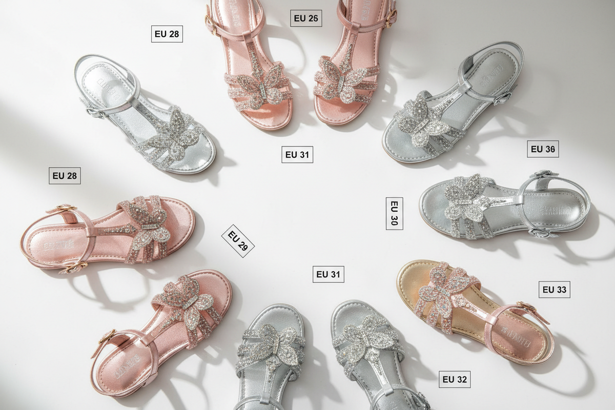 Girls' Sandals Collection Cover