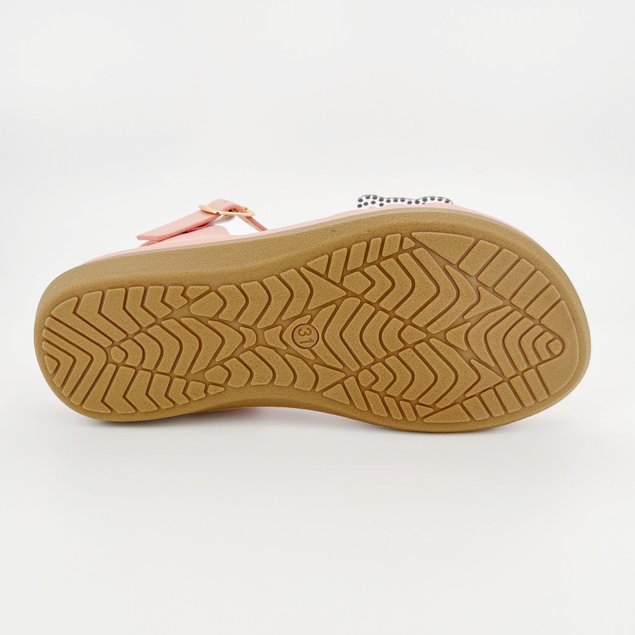 ZC Girls' Butterfly Pearl Crystal Flat Sandals – Wholesale | Comfort Fit | Anti-Slip | Multi-Color Options