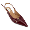 Zapatos de mujer con correa de hebilla de charol y tacón bajo | Venta al por mayor | Multicolor | Tallas EU 35-41