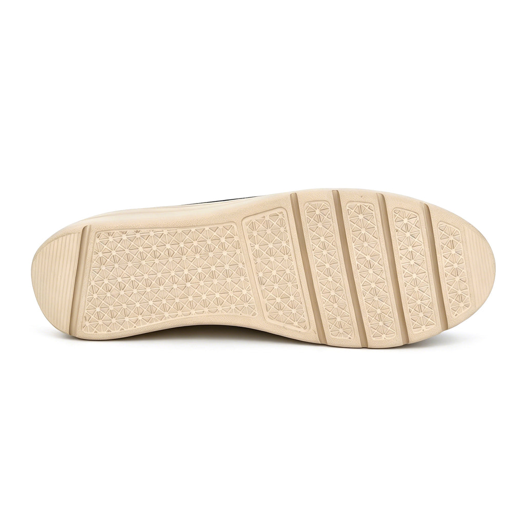 Mocasín Loafer Perforado de Mujer con Lazo y Suela de Plataforma | Zapatillas Planas Transpirables al Por Mayor | Multicolor | EU 35–41