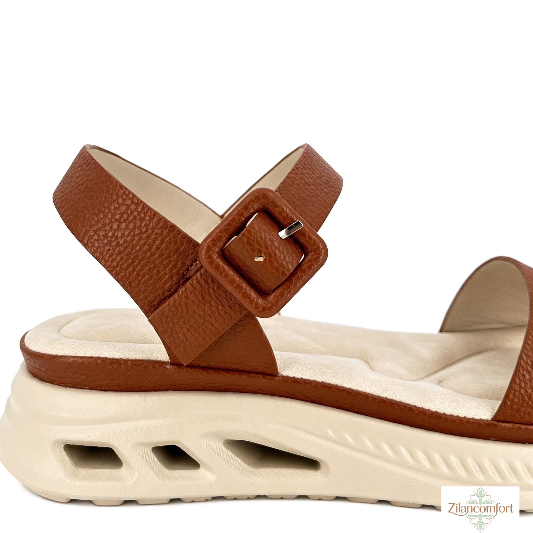 Women's Platform Sandals with Ankle Strap | Lightweight Comfort Sandals