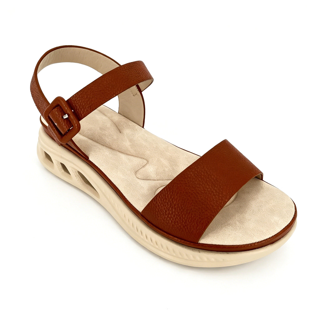 Women's Platform Sandals with Ankle Strap | Lightweight Comfort Sandals