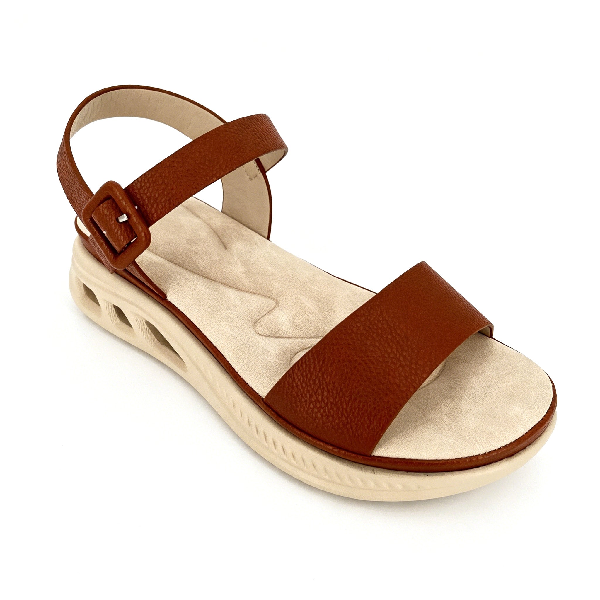 Women's Platform Sandals with Ankle Strap | Lightweight Comfort Sandals