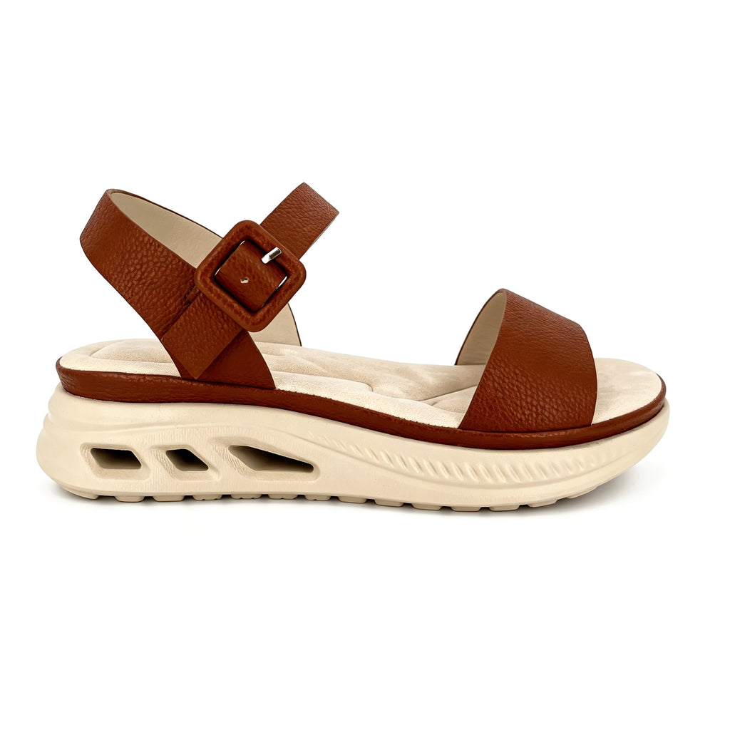 Women's Platform Sandals with Ankle Strap | Lightweight Comfort Sandals