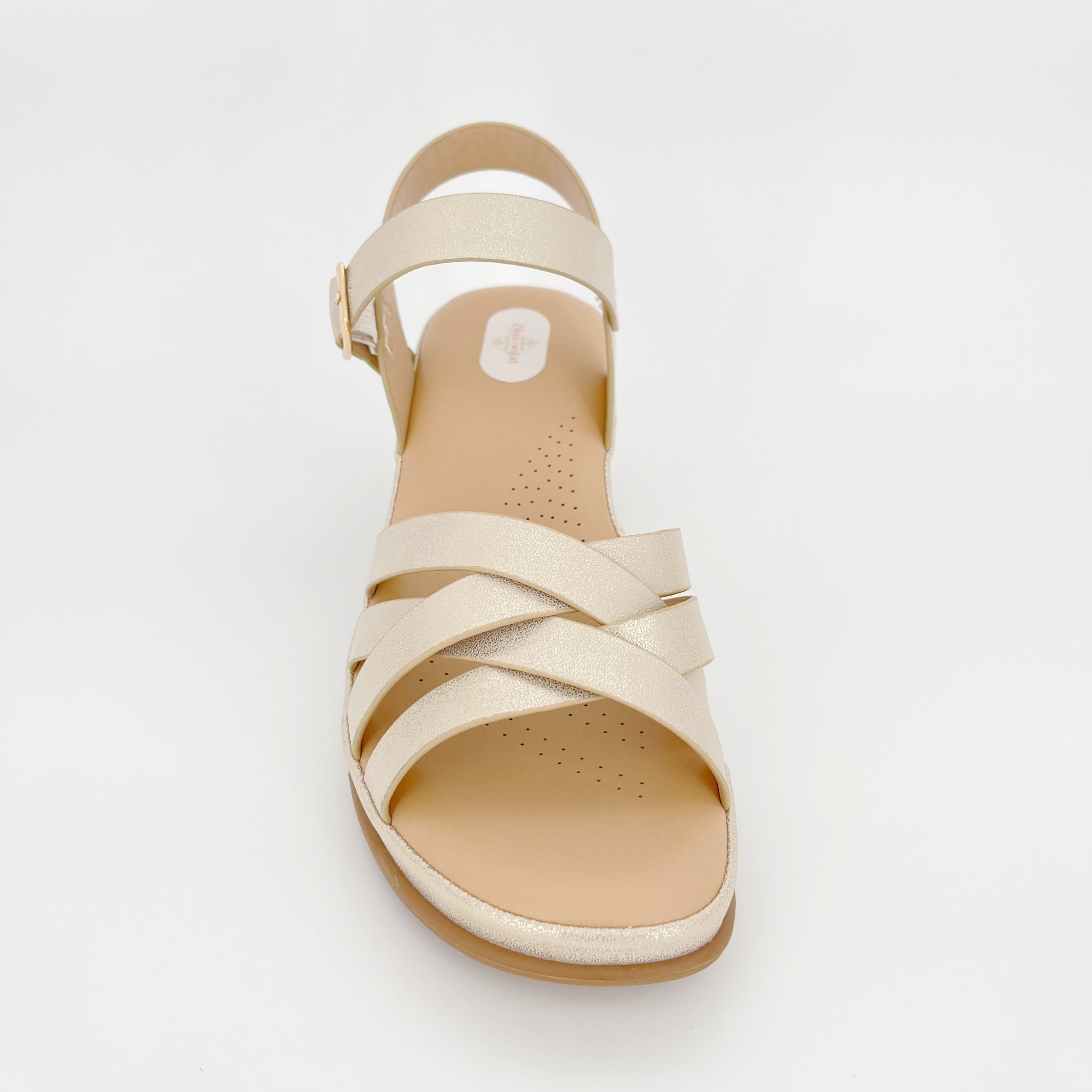 ZC Women's Woven Cross-Strap Wedge Sandals – Wholesale | Comfort Fit | Multi-Color Options