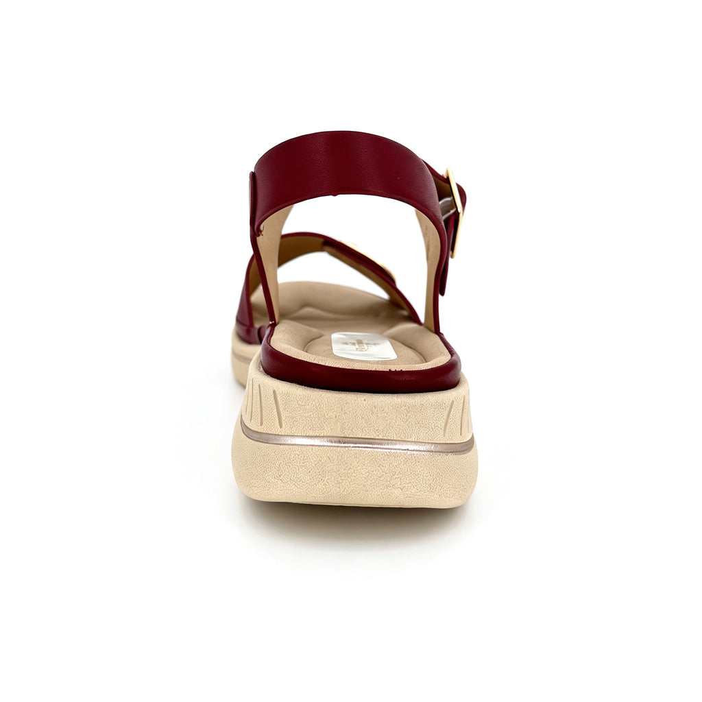 Women's Gold Hardware Wedge Sandals | Wholesale Platform Sandal | Multi-Color | EU 35–41