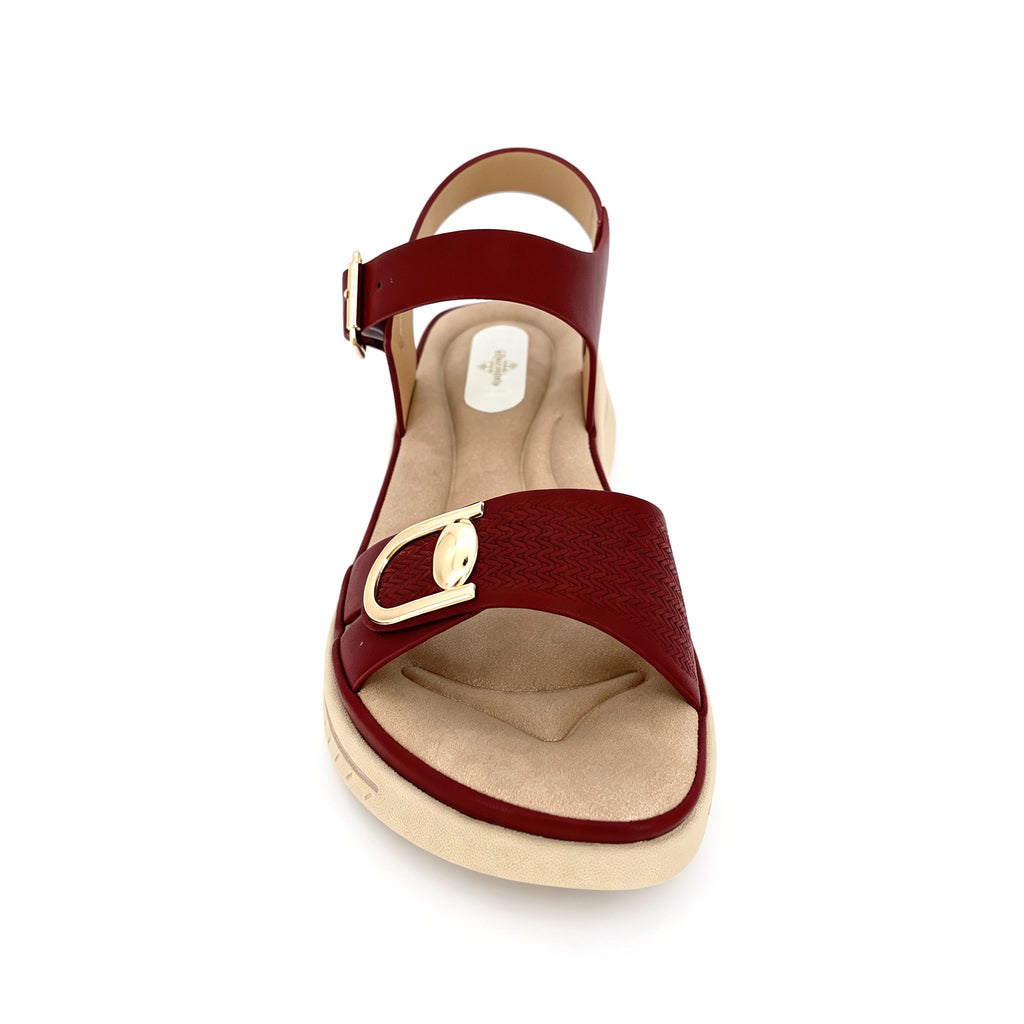Women's Gold Hardware Wedge Sandals | Wholesale Platform Sandal | Multi-Color | EU 35–41