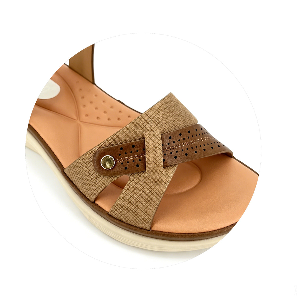Women's Cross-Strap Wedge Sandals | Wholesale Platform Sandal | Multi-Color | EU 35–41