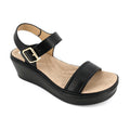 Women's Perforated Single-Strap Wedge Sandals | Wholesale Platform Sandal | Multi-Color | EU 35–41