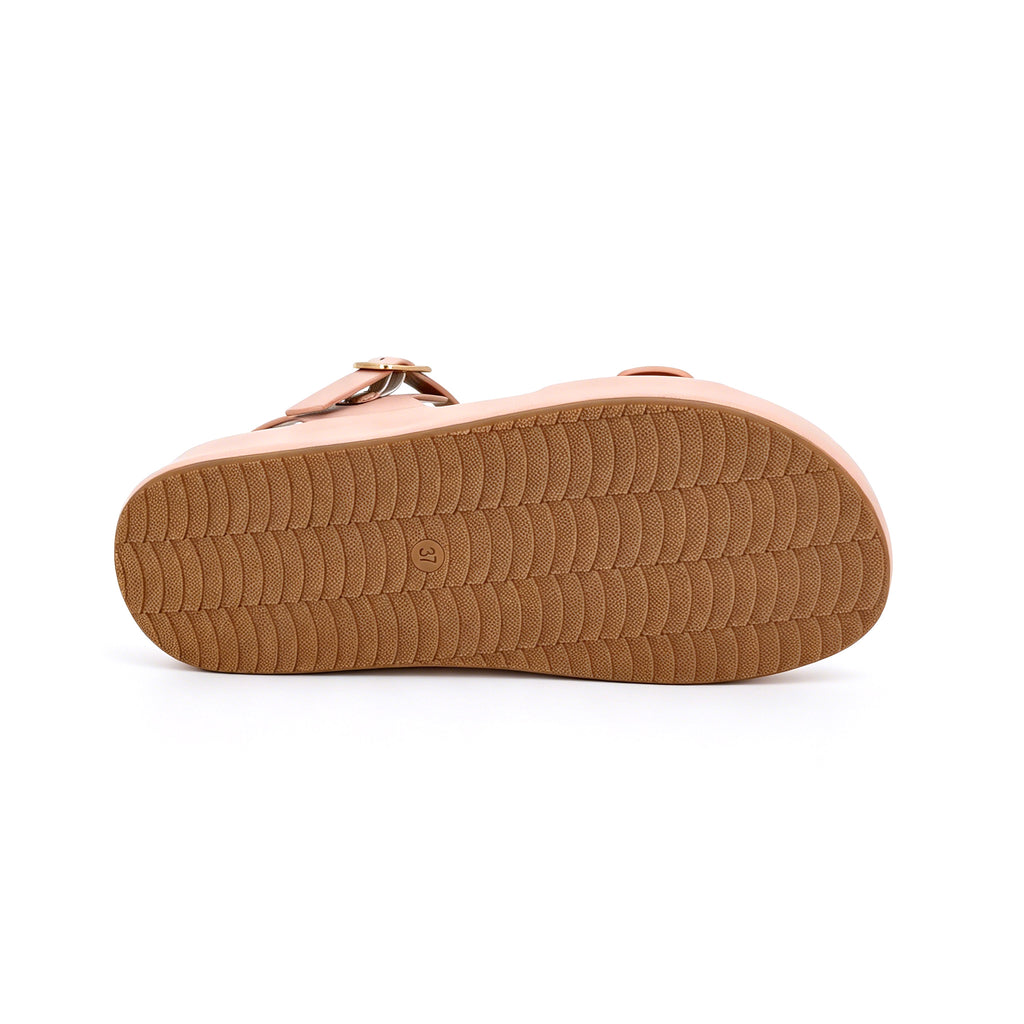 Women's Dual-Buckle Double-Strap Platform Wedge Sandals | Wholesale Comfort Sandal | Multi-Color | EU 35–41