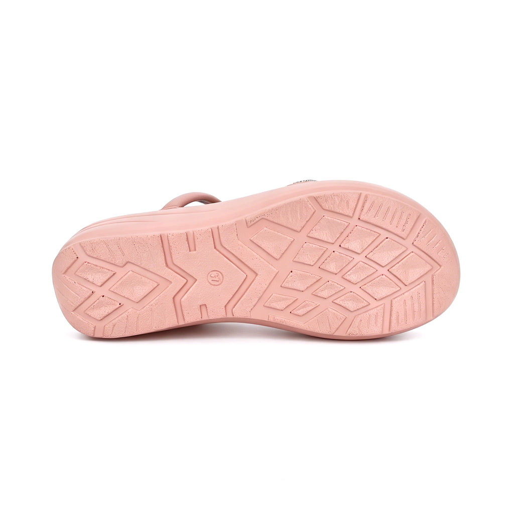 Women's Crystal-Band Double-Strap Wedge Slingback Sandals | Wholesale Comfort Platform Sandal | Multi-Color | EU 28–41