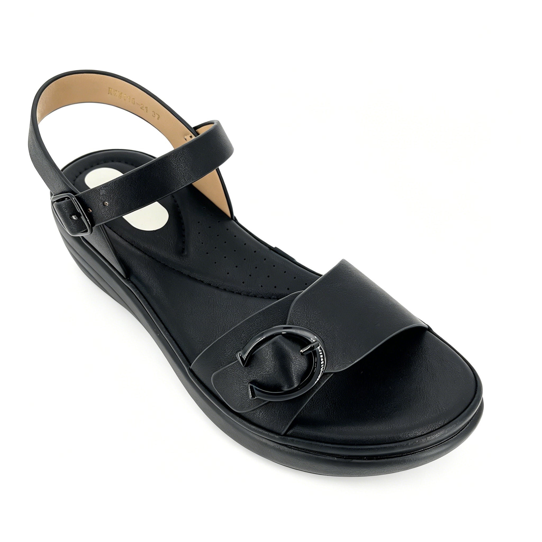 Women's O-Ring Strap Wedge Sandals | Wholesale Platform Comfort Sandal | Multi-Color | EU 28–41