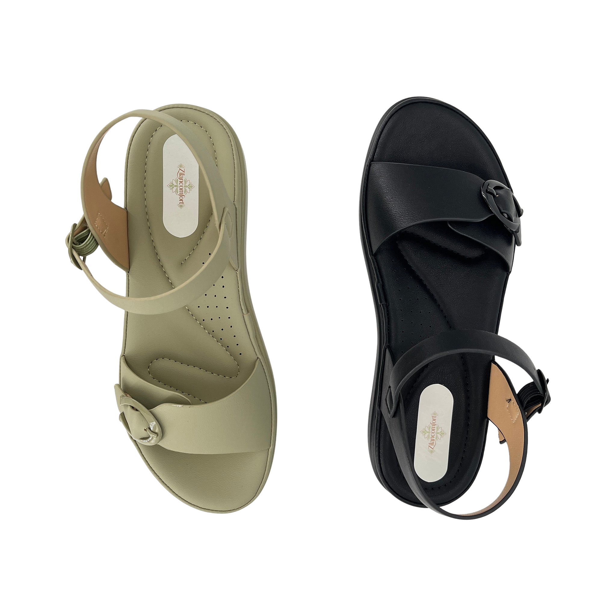 Women's O-Ring Strap Wedge Sandals | Wholesale Platform Comfort Sandal | Multi-Color | EU 28–41