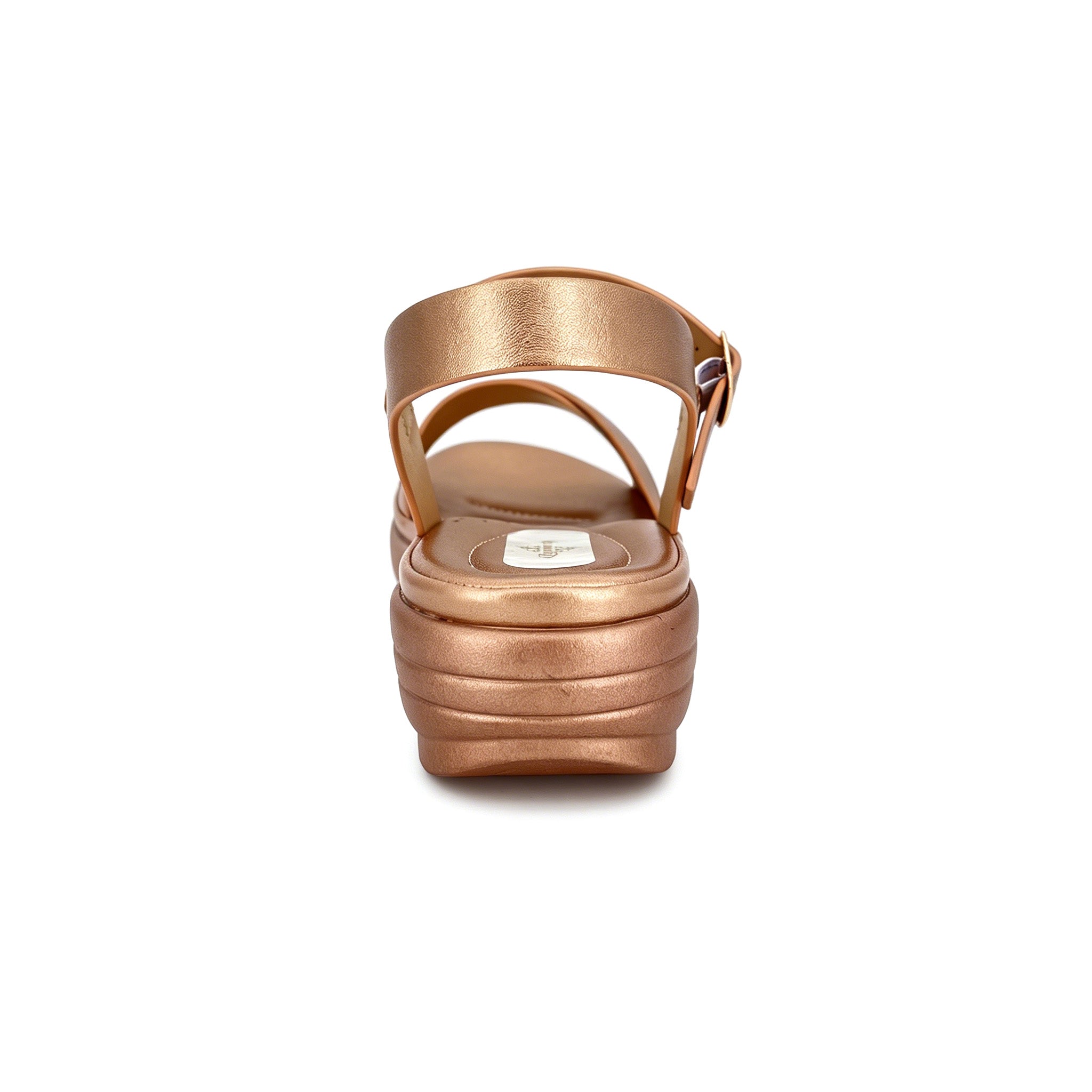 Women's Metallic Cross-Strap Wedge Sandals | Wholesale Platform Comfort Sandal | Multi-Color | EU 28–41