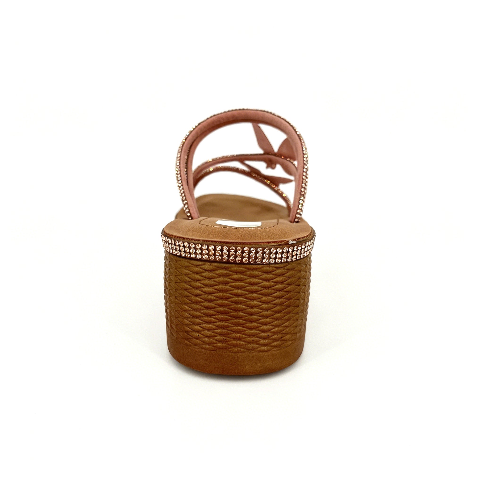 Women's Crystal Butterfly Multi-Strap Wedge Platform Sandals | Wholesale Comfort Sandal | Multi-Color | EU 35–41